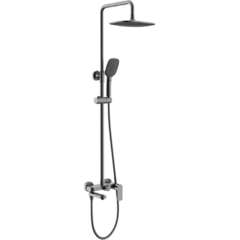 Душевая стойка со смесителем GAPPO G48-9 G2448-9 оружейная сталь