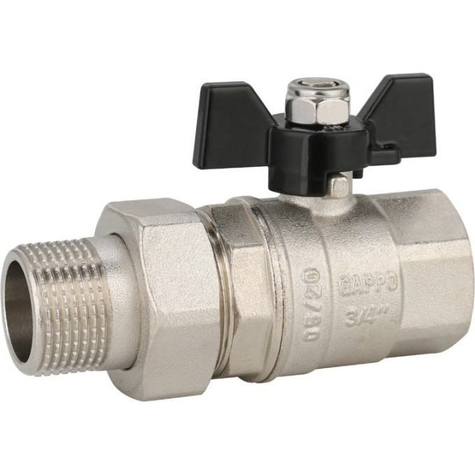 Кран шаровой GAPPO G219,05 с американкой ВР/НР 3/4